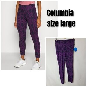 Columbia weekend adventure 7/8 leggings- New with tags- Size large